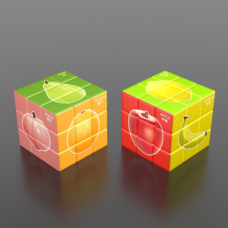 Children'S Rubik'S Cube Toy Third-Level Smooth Puzzle Brain Cartoon Pattern Kindergarten Entry Rubik'S Cube Educational Toy - Image 4